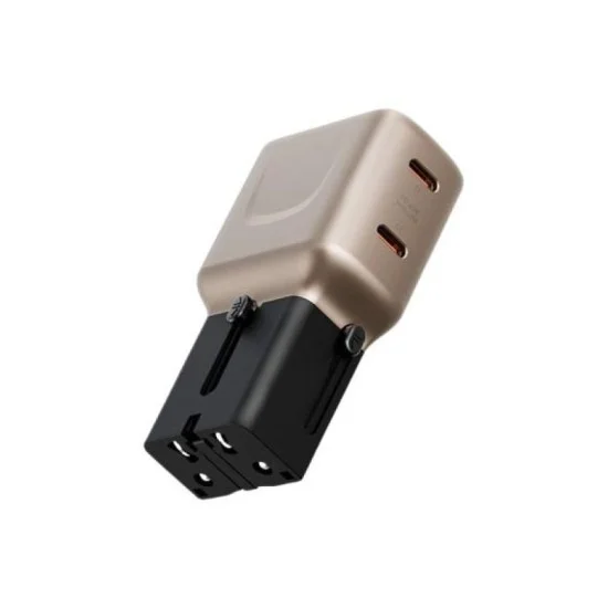 Energea Travelgo Adapter 45, 2C 45W - Gold
